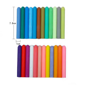 Lot de crayons de cire solubles dans l'eau, multicolores, non toxiques, portables, pour la maison, l'école et la peinture - Product Image 3