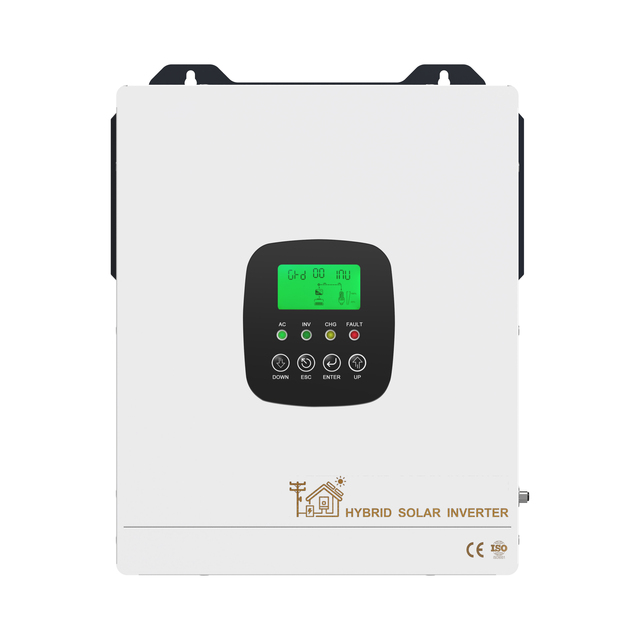 6.3KW Hybrid Solar Inverter Built-in MPPT Charge Controller 48V Pure Sine Wave Grid PV Inverter Home Energy Storage Single Phase