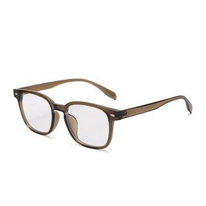 กรอบแว่นตาทรงสี่เหลี่ยมแบบเต็มขอบ รุ่น Unisex Tr90 ป้องกันแสงสีฟ้า 1020 - Product Image 5