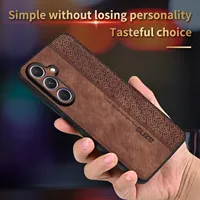 NOUVELLE Coque de téléphone en cuir pour Samsung Galaxy S25 Ultra Plus A16 A06 5G A05S M14 A04E M04 F04 Housse de protection antichoc en silicone