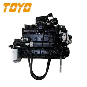 Originele Nieuwe 6bt5.9 Complete Motor 6bt5.9-6d102 Dieselmotor 6bt5.9 Motor Assy Voor Cummins Graafmachine Marine