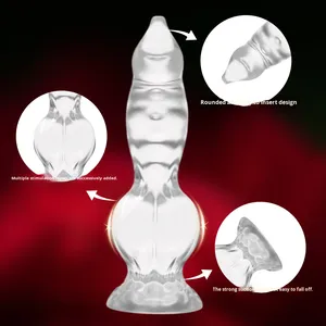 Tapón Anal Transparente <span class=keywords><strong>con</strong></span> Forma de <span class=keywords><strong>Perro</strong></span> Orissi Modelo OR-FZ055 para Mujeres, Juguete Sexual Alternativo, Masturbador, Productos Sexuales para Adultos - Product Image 4