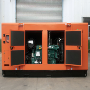 Alternateurs triphasés silencieux de type 3, de 25 kVA à 200 kW, fréquence 50 Hz, 1800 tr/min, refroidis par eau - Product Image 4