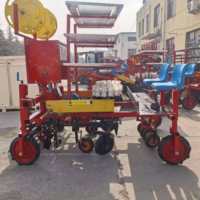 Transplanteur double rangée LiGeng : Haute productivité, motorisé, grande vitesse de travail, livraison stable des semis, pour l'agriculture