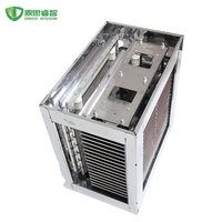 Panneau de précipitateur électrostatique en acier inoxydable 430 personnalisable, moteur de purification d'air industriel, efficacité de 98% pour la cuisine
