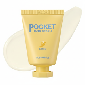 Tony Mori crema per le mani tasca Banana biologica 1 pz 30ml idratante e sbiancante ingredienti a base di erbe - Product Image 1