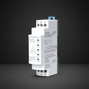 Relé de Protección Trifásico Miniatura de Alta Potencia FKV-24F, Monitor de Secuencia de Fase/Asimetría/Fallos de Fase, Indicador LED, Función 3 en 1 - Product Image 5