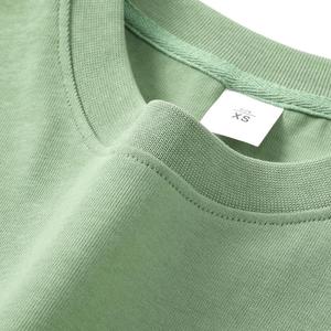 Camiseta de Algodón Grueso de 330 GSM para Hombre - Camiseta de Hombros Caídos con Hilo Doble 21S - Product Image 4