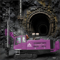 Foreuse rotative pour trous de dynamitage, machine de forage DTH, foreuse à marteau pour forage en profondeur
