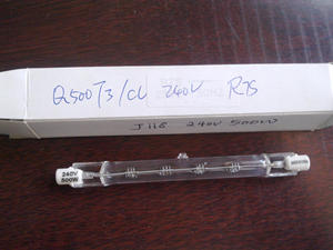 R7S Đôi Kết Thúc <span class=keywords><strong>T3</strong></span> Bóng Đèn <span class=keywords><strong>Halogen</strong></span> Sinh Thái Trong Suốt Bóng Đèn <span class=keywords><strong>Halogen</strong></span> 300W 150W R7s - Product Image 4