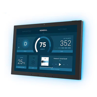 Tablet Doméstica Inteligente Personalizada de 9.7 Pulgadas con Sistema de Seguridad, Cámara Frontal, 2 GB de RAM, 32 GB de ROM, Vidrio Templado, Android 13, Luz LED Inteligente para el Hogar