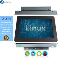 Monitor Táctil de 11.6/12 Pulgadas para Raspberry Pi, 1920x1080, con Alto Brillo, Interfaces VGA/USB/DVI para Máquinas Expendedoras