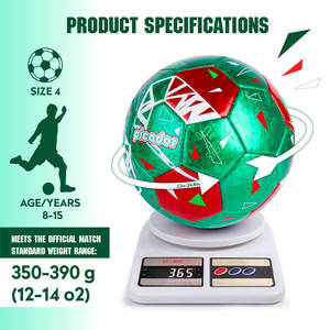 เครื่องเย็บลายธงเม็กซิโกสำหรับลูกฟุต<span class=keywords><strong>บอล</strong></span>ขนาด4ลูกวัสดุพีวีซีสำหรับเยาวชนฟุตบอลสำหรับเด็กฝึกกีฬาและไปโรงเรียน - Product Image 5