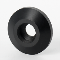 Matte Black Stainless Steel POM Conical Retaining for CNC Turned Anti Stray Light Custom Industrial Camera Lens Vision