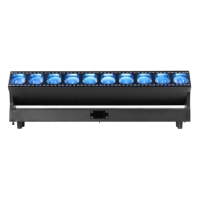 10x60W RGBW 4in1 LED Zoom Moving Head mit LED-Streifeneffekt für Innenräume DMX512
