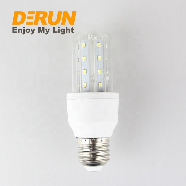 Factory Energy Saving LED Bulb 5W 7W 9W 12W 110V 220V Bulb LED Lighting Lamp SMD U Shape CFL Led Corn Bulb for Office