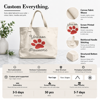 Sac fourre-tout en toile naturelle personnalisé avec logo, poignée longue et impression de lettres pour lancement de marque, vente en gros OEM en usine