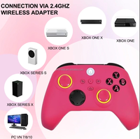 Control Inalámbrico LR de 2.4GHz con Joystick, Giroscopio de Seis Ejes, Motor de Vibración, Botón Turbo, Conector para Auriculares, Molde Privado para One