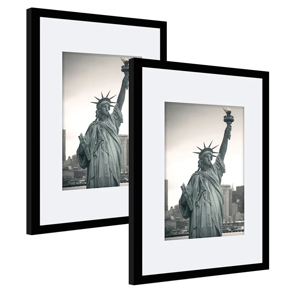 11X17 Frames Foto Zwart Poster Frame Display 8X12 Met Mat Of 11X17 Zonder Mat