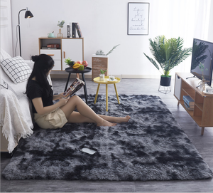 Tappeto Rettangolare Morbido Moderno in Stile Europeo, Tappeto di Tendenza <span class=keywords><strong>per</strong></span> Camera da Letto, Scendiletto <span class=keywords><strong>per</strong></span> Finestra a Bovindo, <span class=keywords><strong>Tappeti</strong></span> Lavabili <span class=keywords><strong>per</strong></span> <span class=keywords><strong>Soggiorno</strong></span> - Product Image 2