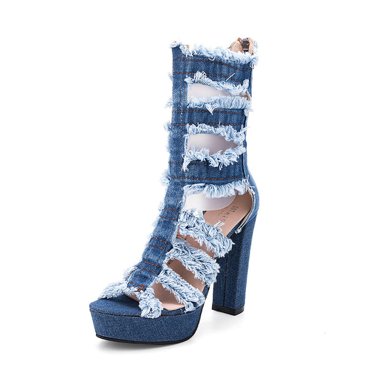 Zapatos de tela vaquera para mujer, zapatillas informales a la moda, \u003d |  Linio Perú - GE582FA0BXG2ULPE