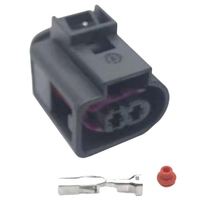 Connecteur étanche 2 broches 4D0971992/805-198-541 en cuivre pour faisceau de câblage d'alternateur automobile Golf Passat A4