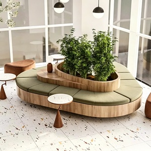 Bakery Pastry Coffee Shop Interior Design Showcase Furniture Full Room Customization Glass Display Cabinet Café Store Decoration - Product Image 4