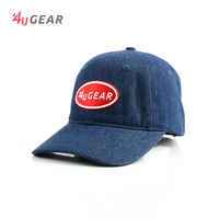 Casquettes de baseball pour hommes 4UGEAR, personnalisées, de haute qualité, en coton, 6 panneaux, broderie, logo en gros, casquettes snapback, casquettes de sport, gorras