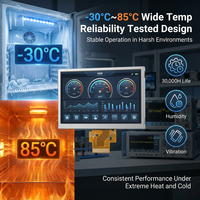 Pantalla LCD TFT IPS TMK TG062WS002A0 de 6.2 Pulgadas, 1024x600, 40 Pines LVDS JD9168S, 1000Nits, -30~85, 60Hz, Retroiluminación LED Integrada