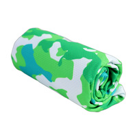 FF4580 été doux respirant microfibre Chilly serviette Fitness Yoga course entraînement Gym Sport glace refroidissement serviette