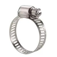 Factory American Type Stainless Steel Hose Clamp Universal Hardware Clamp Rubber Plastic Hose Pvc Pipe Clamp