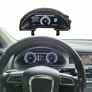 Tableau de bord numérique 12,3 pouces, cockpit virtuel, compteur de vitesse pour Audi Q7 2007-2015, écran LCD, odomètre - Product Image 1
