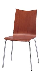 Juego de comedor de diseño moderno de 6 sillas apilables de madera para el hogar, muebles de cocina - Product Image 1