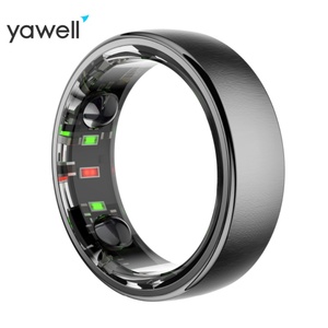 Yawell Factory Men Women Heart Rate <strong>Sleep</strong> Health Fitness Tracker <strong>Ring</strong> Titanium Alloy Nordic Vibration <strong>Smart</strong> <strong>Ring</strong> for IOS Android - Product Image 1
