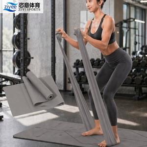 Banda de resistencia Wanton Yoga, banda elástica de látex natural para ejercicios de fitness, entrenamiento multifuncional para todas las edades - Product Image 4