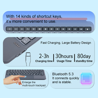 Nouvel étui clavier pour iPad 11 pouces A16 10e génération, clavier magnétique détachable à ciseaux, Bluetooth sans fil, USB-C, taille standard, ajustable