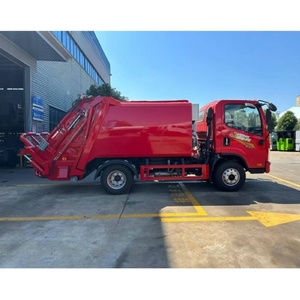 Camions à ordures à compression FAW de 4 mètres cubes pour la collecte des déchets - Product Image 4