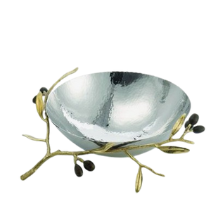 Bol à salade de fruits en métal et aluminium de style unique sur mesure finition brillante bol de table en métal décoratif pour servir des aliments - Product Image 4