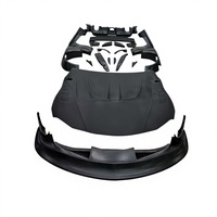 Othere Nouveau Kit Carbone Optimisé pour Tunnel de Vent, Capot Ventilé Large, Améliore la Force de Pression, Dissipation de Chaleur du Compartiment Moteur, Tuning Piste A90