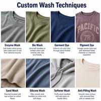 Sweat-shirt à col rond surdimensionné personnalisé pour homme, en coton molletonné, pull uni, sweat-shirts vierges de haute qualité, fabricant OEM