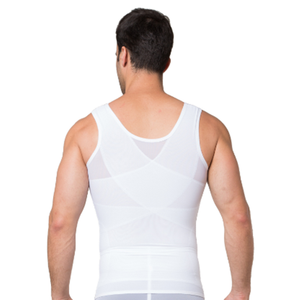 Vêtement de compression pour homme, gaine amincissante, correcteur de <span class=keywords><strong>posture</strong></span>, contrôle du ventre, vêtement de modelage, corset de poitrine, <span class=keywords><strong>t</strong></span>-<span class=keywords><strong>shirt</strong></span> de compression - Product Image 4