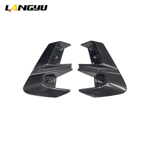 อุปกรณ์เสริมภายนอกอื่นๆ2019 + ช่องระบายอากาศ W463A สำหรับ Mercedes-Benz G Class G63 W464คาร์บอนไฟเบอร์แห้งช่องระบายอากาศด้านข้าง - Product Image 3