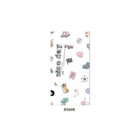 Nekoni Original Creative Mini journal de voyage portable avec papier quadrillé pour cahier de poche