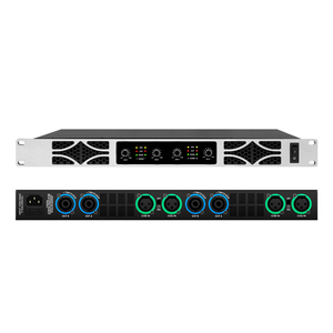 เพาเวอร์แอมป์ดิจิตอลคาราโอเกะ 4 แชนแนล ระดับมืออาชีพ 800WX4 สำหรับการแสดงบนเวที ระบบเสียง วิดีโอ และไฟแสงสีเสียงระดับมืออาชีพ - Product Image 4