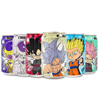 Dragon Ball Son Goku Fruit Smaak Oranje Witte Druif Perzik Bruisend Water Koolzuurhoudende Drank Gezamenlijke Collector 'S Edition