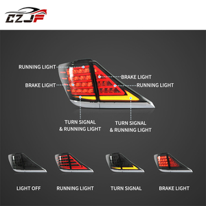 ไฟท้าย LED พร้อมไฟเลี้ยวแบบ Sequential สำหรับรถยนต์โตโยต้า อัลฟาร์ด รุ่นที่ 2 (AH20) ปี 2008 2009 2010 2011 2012 2013 2014 2015 - Product Image 2