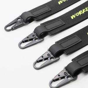 Factory Direct Wholesale Custom Trendy Brand Short Lanyard with Eagle Beak Hook Horror Culture Promotional Lanyard Keychain - Product Image 2