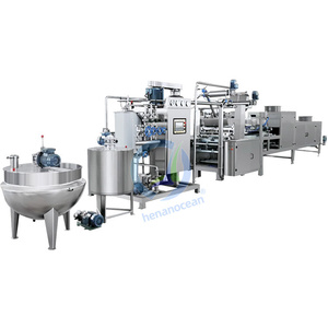 Ligne de production automatique de bonbons Halal, doux, gommeux, gelée de noix de coco, ourson mignon, fabrication de machine - Product Image 2