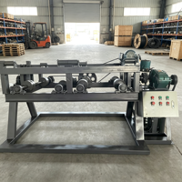 Machine de nettoyage automatique de fûts d'huile industriels, laveuse rotative de fûts de 200 L pour éliminer la rouille, les résidus et les taches d'huile en usine
