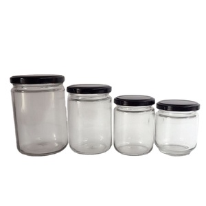 Xuzhou China Glass Factory Round Food Beverage Liquor Storage Packing Bottle Leakproofness Jar for Honey